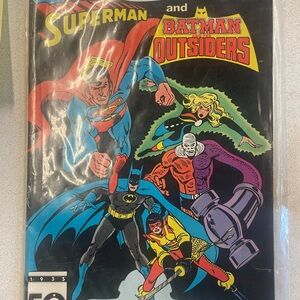 DC Comics Superman and Batman Outsiders Comic